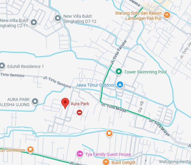 maps aura park
