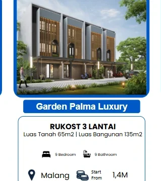 Cek Unit Villa dan Kost Malang di Booth Aura Group Surabaya Hari Ini!