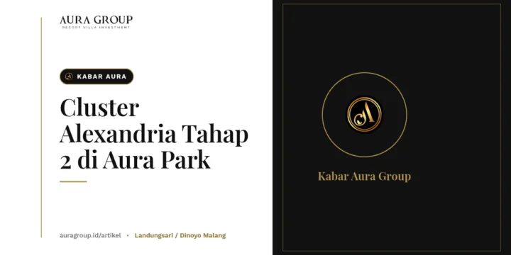 Cluster Alexandria Tahap 2 di Aura Park