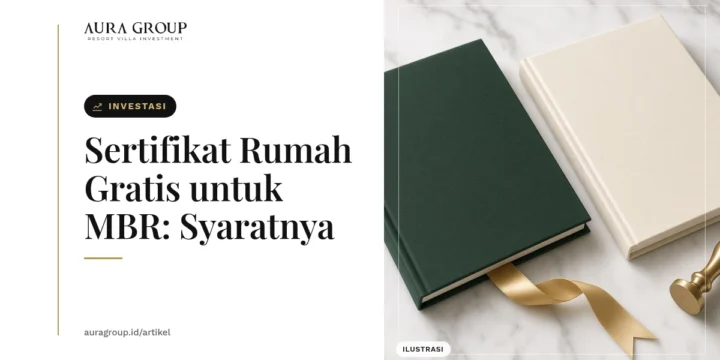 Sertifikat Rumah MBR Gratis, Ini Syarat dan Caranya