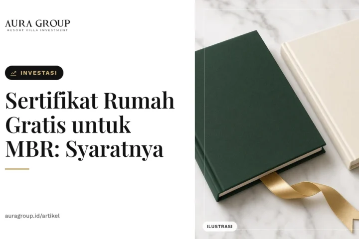 Sertifikat Rumah Gratis untuk MBR: Syaratnya